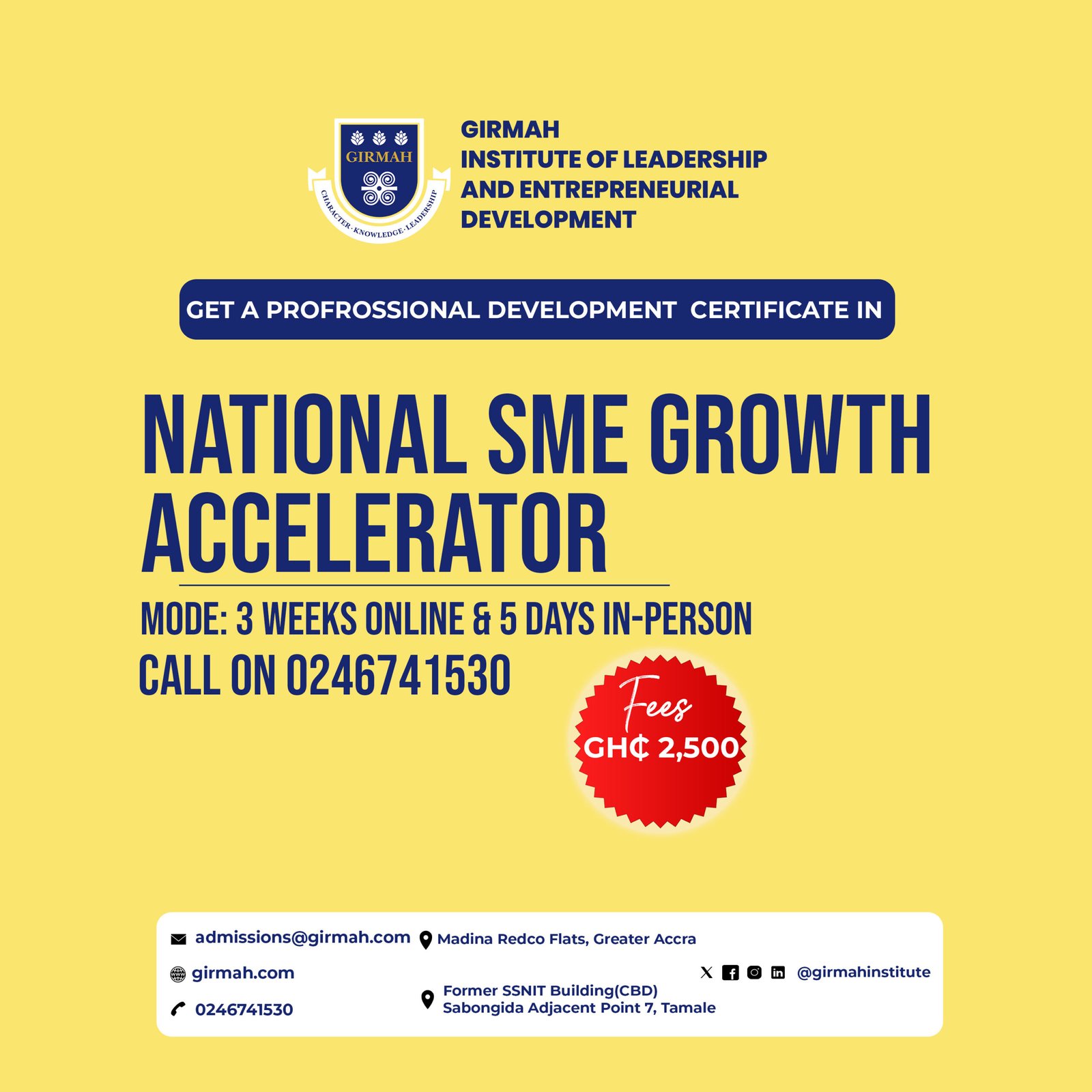 National SME Growth Accelerator