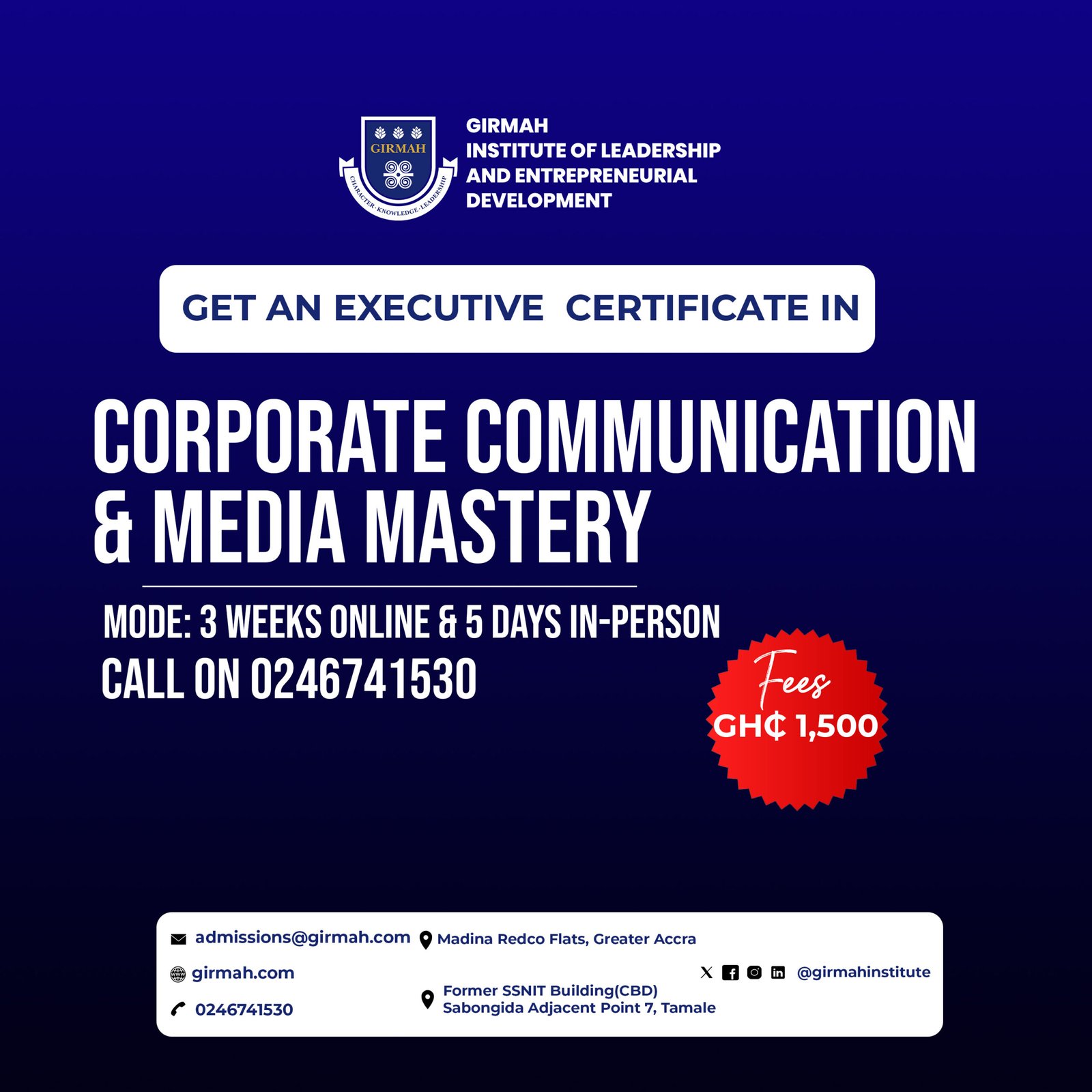 Corporate Communication & Media Mastery