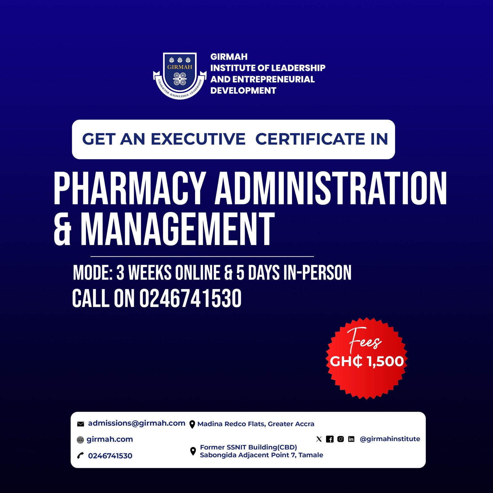 Pharmacy Administration & Management